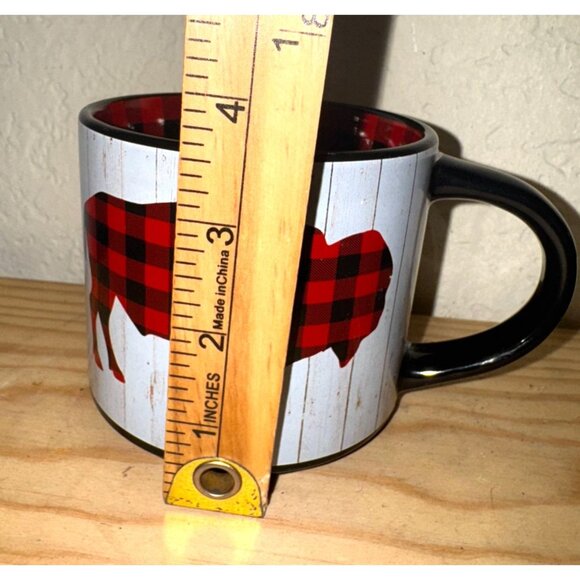 Custer State Park Buffalo Plaid Mug - Picture 5 of 6